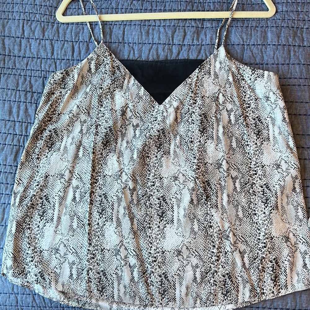 Joe’s Jean Python Camisole Size Large - image 3